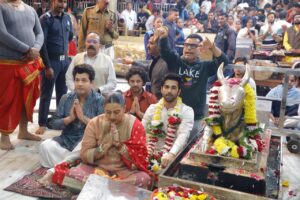 फिल्म राहू केतु का गाना लांच निर्माता एवं अभिनेता उज्जैन आयें 