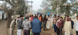 बकसू खेड़ी में धार्मिक स्थान को पहुंचाई क्षति, लोगों में नाराजगी