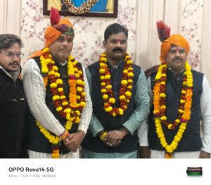 मोहन एवं भारत कुशवाह चुने गए कुशवाह समाज के राजगढ़ जिला अध्यक्ष