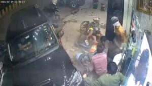 एमजी रोड क्षेत्र में तेज रफ्तार कार का केहर