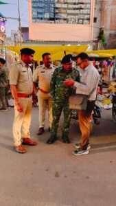 रंगपंचमी की गैर को लेकर शाजापुर पुलिस सतर्क, ड्रोन से ऊंची इमारतों की सर्चिंग