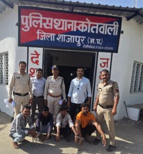 तकनीकी साक्ष्यों से सूने मकान की चोरी का खुलासा, तीन आरोपी गिरफ्तार