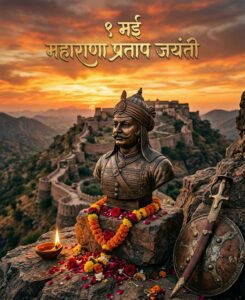 महाराणा प्रताप जयंती पर आज होगा माल्यार्पण एवं दीप प्रज्ज्वलन कार्यक्रम