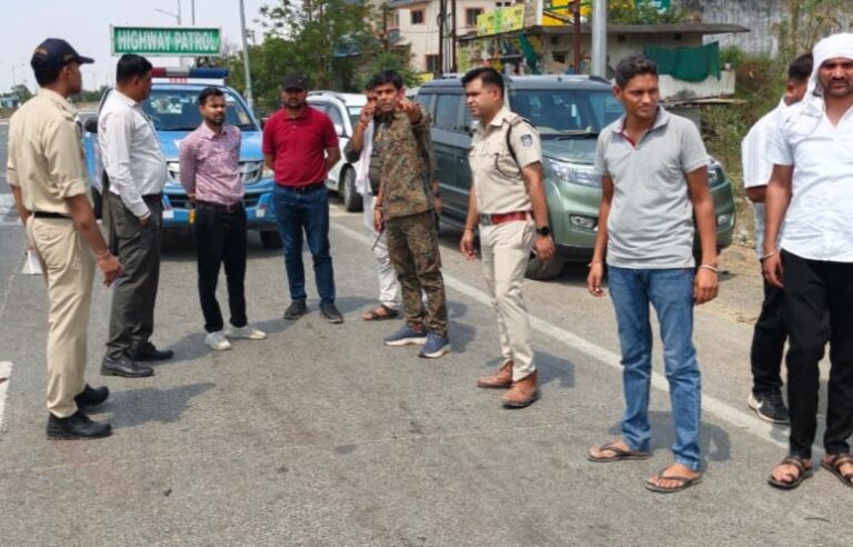 NH-52 पनवाड़ी ठुकराना बिजना जोड़ ब्लैक स्पॉट का निरीक्षण ओवरब्रिज निर्माण का प्रस्ताव