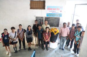 गंगा दशहरा पर स्वच्छता श्रमदान एवं शीतल जल प्याऊ की स्थापना
