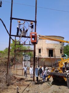 इंटेकवेल पंप की केबल फॉल्ट से जलापूर्ति प्रभावित,