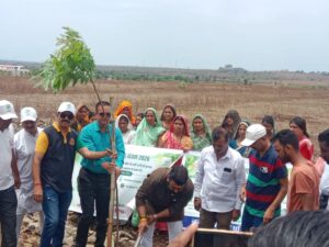 विश्व पर्यावरण दिवस पर नगर में हुआ पौधारोपण, पर्यावरण संरक्षण का दिया संदेश