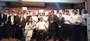 होटल मैनेजमेंट व कुलनरी आर्टस के छात्रों को मिली उपाधियां।