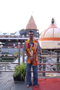 महाकाल की भस्म आरती में शामिल हुए क्रिकेटर युजवेंद्र चहल, की विशेष पूजा-अर्चना