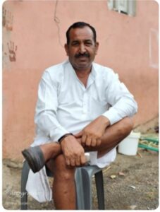 अज्ञात वाहन की टक्कर से कांग्रेस नेता सीताराम की मौत