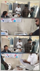 एनएच-52 पर दो बाइक भिड़ीं, दो लोग घायल; डायल-112 ने पहुंचाया अस्पताल