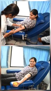 शाजापुर पुलिस लाइन में विशाल रक्तदान शिविर संपन्न 102 यूनिट रक्त संग्रहित