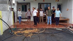 नायब तहसीलदार के किराए के मकान में चोरी, गैस सिलेंडर, पानी की मोटरें और CCTV कैमरा ले उड़े चोर