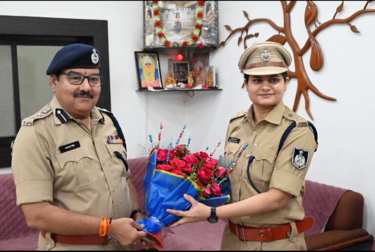 नई एसपी प्रियंका शुक्ला ने संभाली शाजापुर पुलिस की कमान,जनकेंद्रित और संवेदनशील पुलिसिंग पर रहेगा फोकस