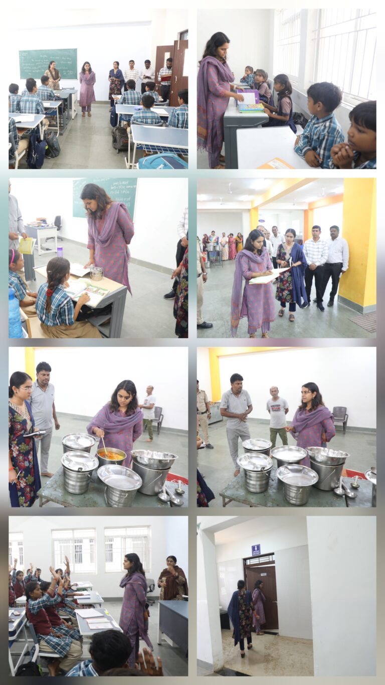 सांदीपनि विद्यालय के औचक निरीक्षण में प्राचार्य अनुपस्थित, कार्रवाई के निर्देश