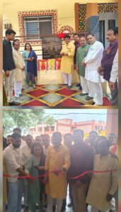 विधायक भीमावद ने किया PHC झोंकर के नव निर्मित भवन का लोकार्पण