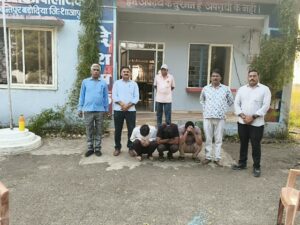 अवंतिपुर बड़ोदिया की पोलायकलां चौकी पुलिस की कार्रवाई में सट्टा खाते 3 आरोपी पकड़े, ₹12,870 नकद जब्त